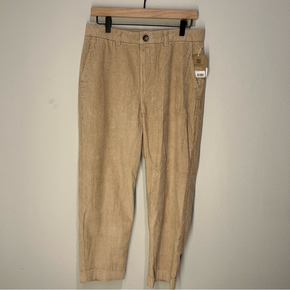 Patagonia Women’s Wide-Leg Corduroy Pants Oar Tan Size 10 NWT